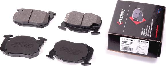 Protechnic PRP0197 - Brake Pad Set, disc brake autospares.lv