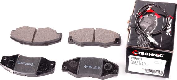 Protechnic PRP0153 - Brake Pad Set, disc brake autospares.lv