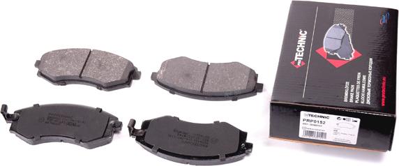 Protechnic PRP0152 - Brake Pad Set, disc brake autospares.lv