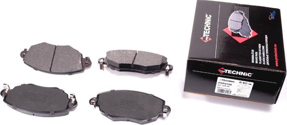 Protechnic PRP0106 - Brake Pad Set, disc brake autospares.lv