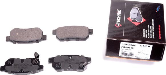 Protechnic PRP0110 - Brake Pad Set, disc brake autospares.lv