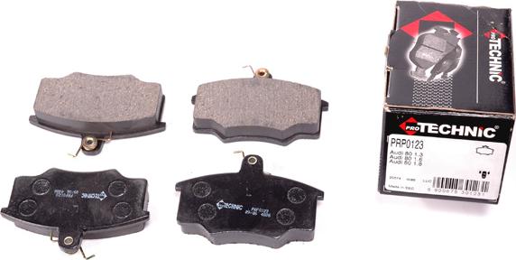 Protechnic PRP0123 - Brake Pad Set, disc brake autospares.lv