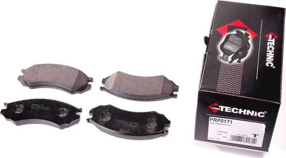 Protechnic PRP0171 - Brake Pad Set, disc brake autospares.lv