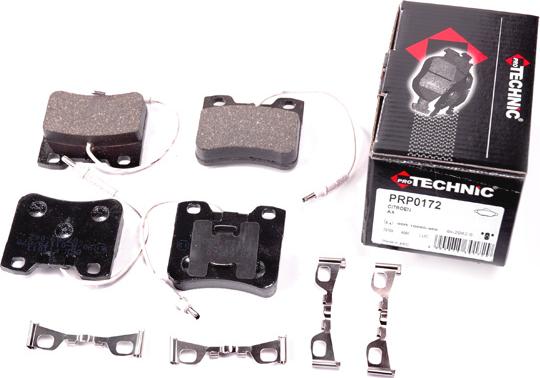 Protechnic PRP0172 - Brake Pad Set, disc brake autospares.lv