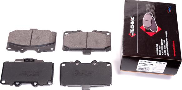 Protechnic PRP0887-3M - Brake Pad Set, disc brake autospares.lv