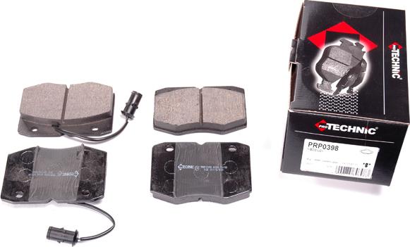 Protechnic PRP0398 - Brake Pad Set, disc brake autospares.lv