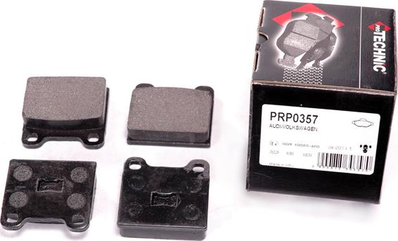 Protechnic PRP0357 - Brake Pad Set, disc brake autospares.lv