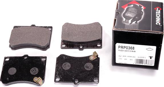 Protechnic PRP0368 - Brake Pad Set, disc brake autospares.lv