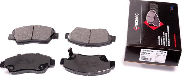 Protechnic PRP0367 - Brake Pad Set, disc brake autospares.lv