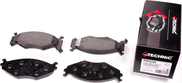 Protechnic PRP0309 - Brake Pad Set, disc brake autospares.lv