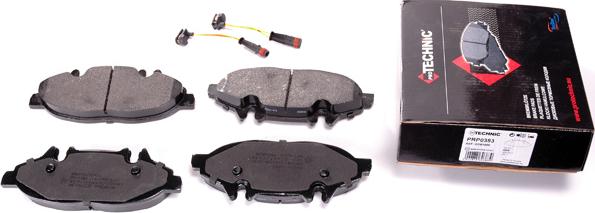 Protechnic PRP0383 - Brake Pad Set, disc brake autospares.lv