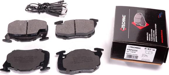 Protechnic PRP0325 - Brake Pad Set, disc brake autospares.lv