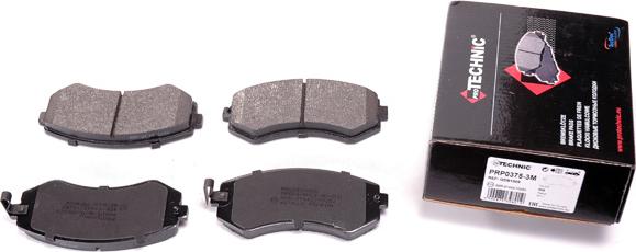 Protechnic PRP0375-3M - Brake Pad Set, disc brake autospares.lv