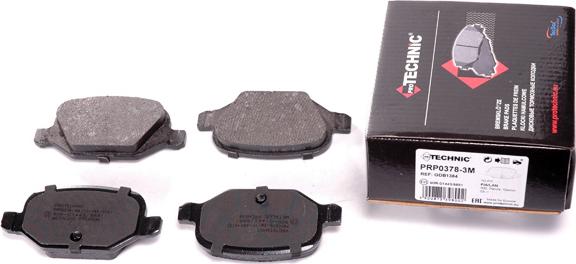 Protechnic PRP0378-3M - Brake Pad Set, disc brake autospares.lv