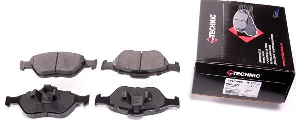 Protechnic PRP0377 - Brake Pad Set, disc brake autospares.lv