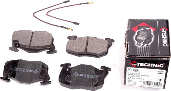 Protechnic PRP0294 - Brake Pad Set, disc brake autospares.lv