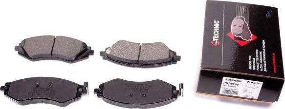 Protechnic PRP0290 - Brake Pad Set, disc brake autospares.lv