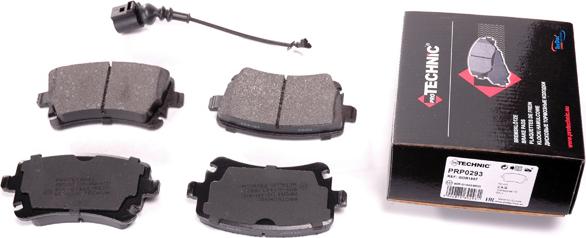 Protechnic PRP0293 - Brake Pad Set, disc brake autospares.lv