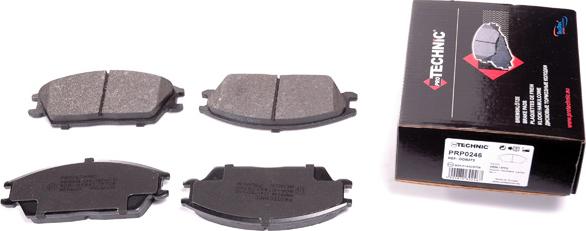 Protechnic PRP0246 - Brake Pad Set, disc brake autospares.lv