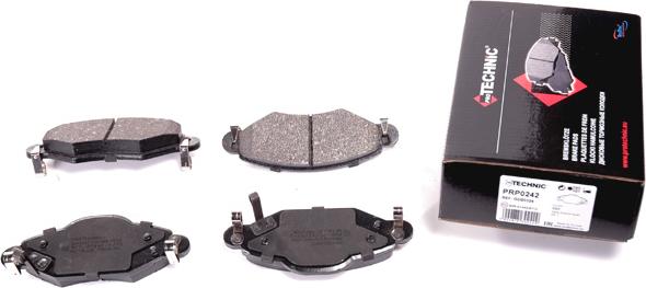 Protechnic PRP0242 - Brake Pad Set, disc brake autospares.lv