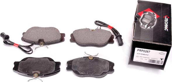 Protechnic PRP0267 - Brake Pad Set, disc brake autospares.lv