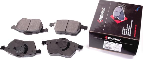 Protechnic PRP0201 - Brake Pad Set, disc brake autospares.lv