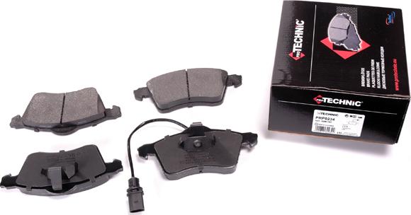 Protechnic PRP0234 - Brake Pad Set, disc brake autospares.lv