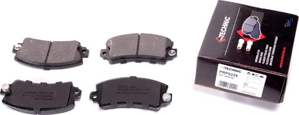 Protechnic PRP0229 - Brake Pad Set, disc brake autospares.lv