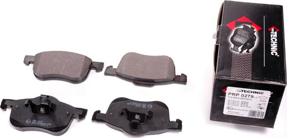 Protechnic PRP0279 - Brake Pad Set, disc brake autospares.lv