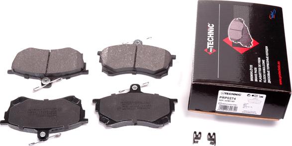 Protechnic PRP0274 - Brake Pad Set, disc brake autospares.lv