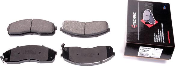 Protechnic PRP0769 - Brake Pad Set, disc brake autospares.lv