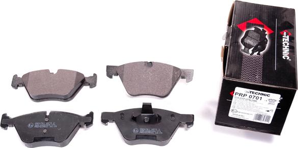 Protechnic PRP0701 - Brake Pad Set, disc brake autospares.lv