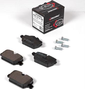 Protechnic PRP0716 - Brake Pad Set, disc brake autospares.lv