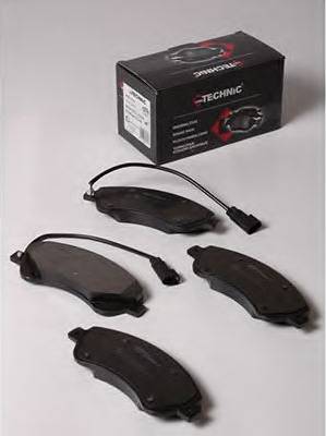 Protechnic PRP0718 - Brake Pad Set, disc brake autospares.lv