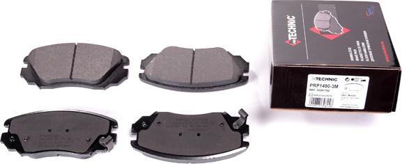 Protechnic PRP1490-3M - Brake Pad Set, disc brake autospares.lv