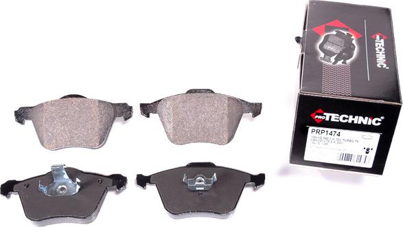 Protechnic PRP1474 - Brake Pad Set, disc brake autospares.lv