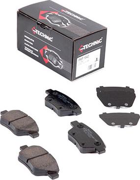 Protechnic PRP1543 - Brake Pad Set, disc brake autospares.lv