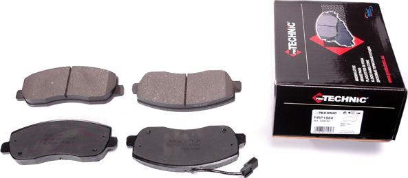 Protechnic PRP1560 - Brake Pad Set, disc brake autospares.lv