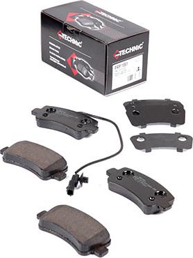 Protechnic PRP1561 - Brake Pad Set, disc brake autospares.lv