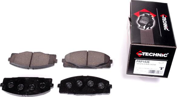 Protechnic PRP1536 - Brake Pad Set, disc brake autospares.lv