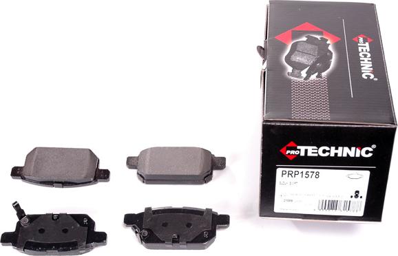 Protechnic PRP1578 - Brake Pad Set, disc brake autospares.lv