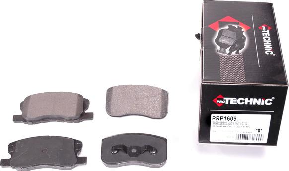 Protechnic PRP1609 - Brake Pad Set, disc brake autospares.lv