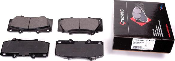 Protechnic PRP1605-3M - Brake Pad Set, disc brake autospares.lv