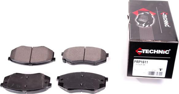 Protechnic PRP1611 - Brake Pad Set, disc brake autospares.lv