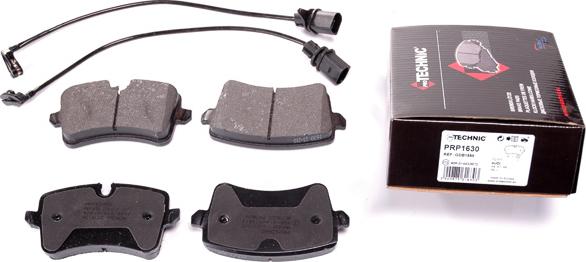 Protechnic PRP1630 - Brake Pad Set, disc brake autospares.lv