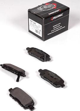 Protechnic PRP1048 - Brake Pad Set, disc brake autospares.lv