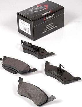 Protechnic PRP1061 - Brake Pad Set, disc brake autospares.lv