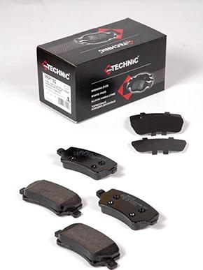 Protechnic PRP1192 - Brake Pad Set, disc brake autospares.lv