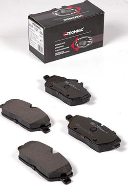 Protechnic PRP1157 - Brake Pad Set, disc brake autospares.lv