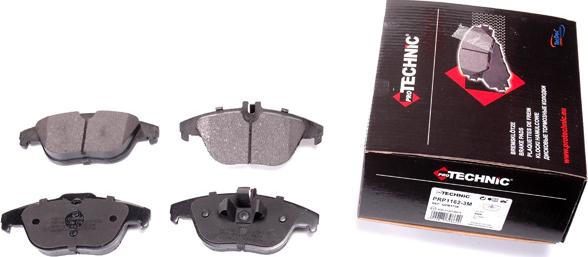 Protechnic PRP1162-3M - Brake Pad Set, disc brake autospares.lv